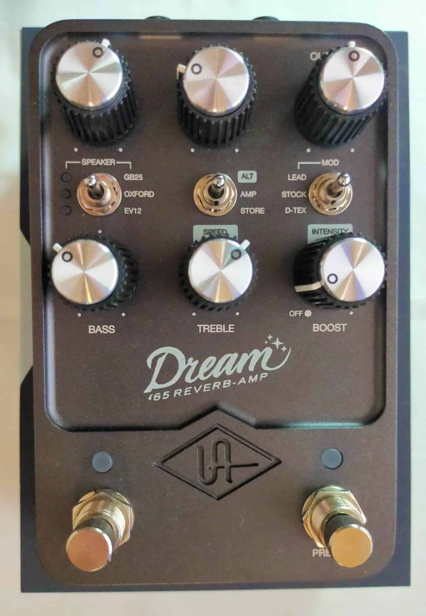 UAFX dream 65 universal audio アンプシミュレータ-